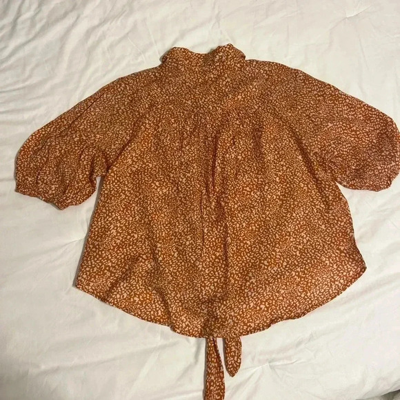 Free People Button Up Shirt Size Small - Picture 2 of 10